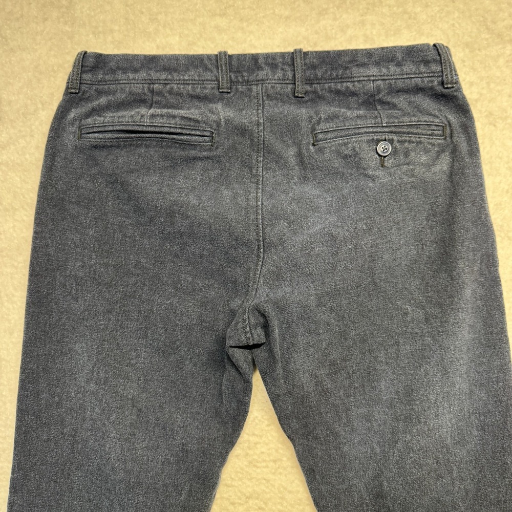 J Crew Pants Blue Flex Chino Slim Fit Cotton Stretch Preppy Frat Boy Men's 32x32 - Picture 12 of 13